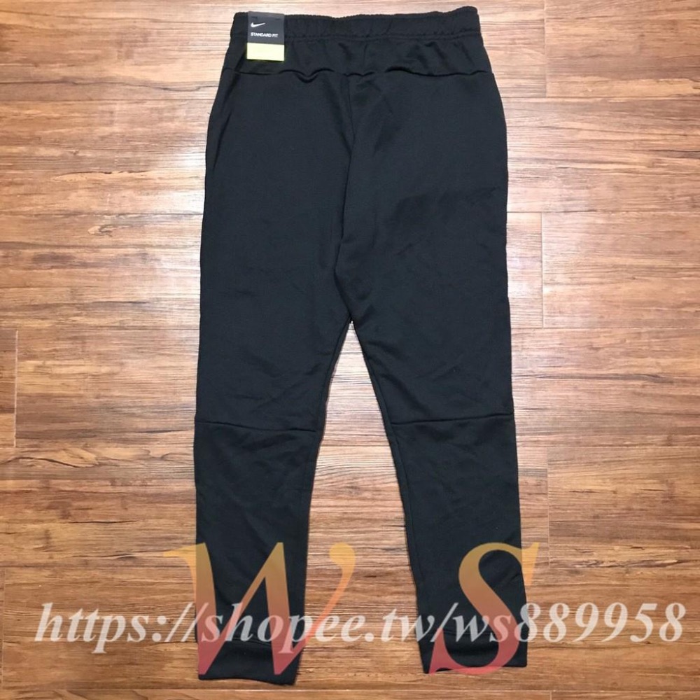 【WS】NIKE BOYS DRI FIT PANTS 童褲 黑白 保暖 棉褲 縮口褲 BV3915-011-細節圖6