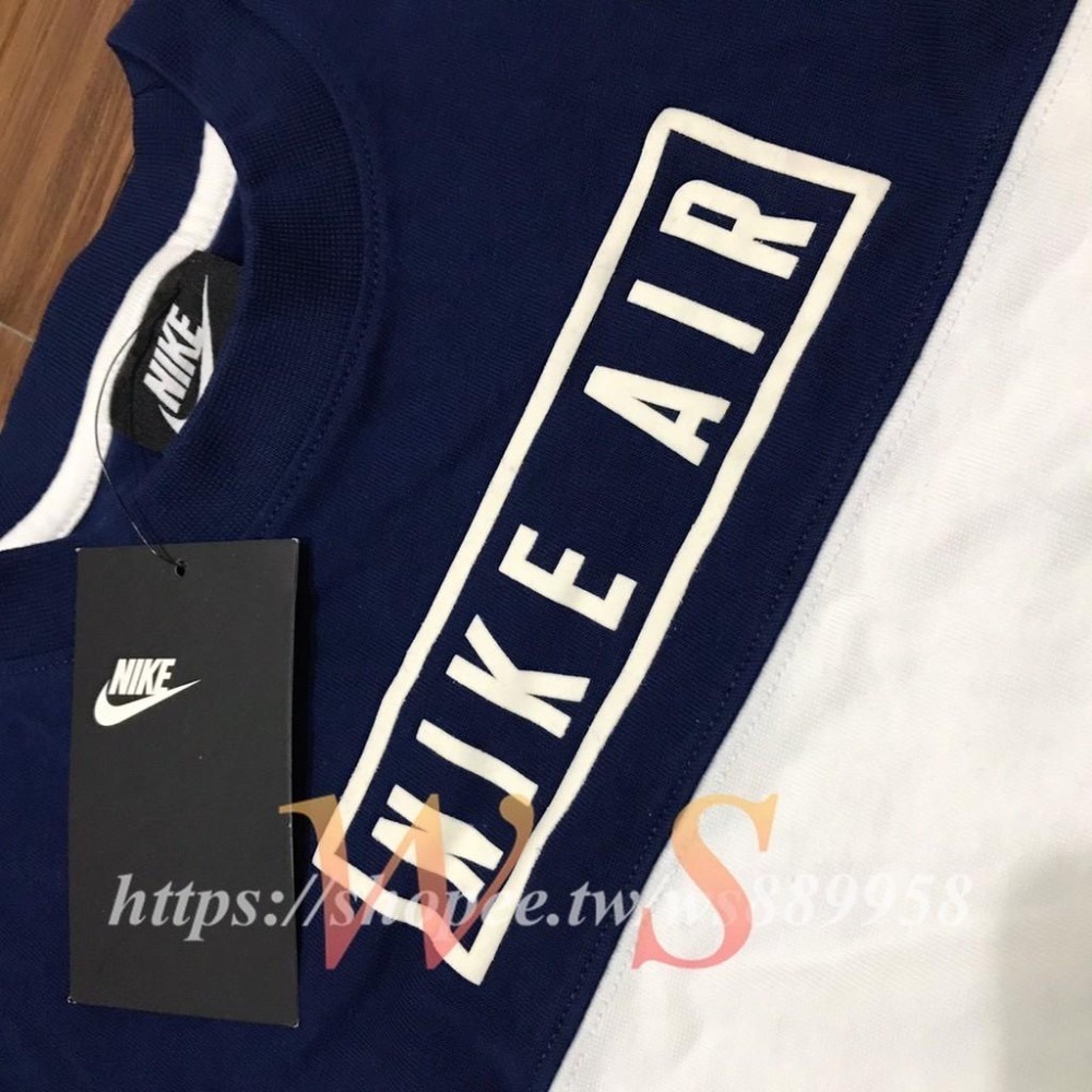 【WS】NIKE B NIKE AIR TOP SS 男童 短袖 三色 拼接 BV3599-493-細節圖8