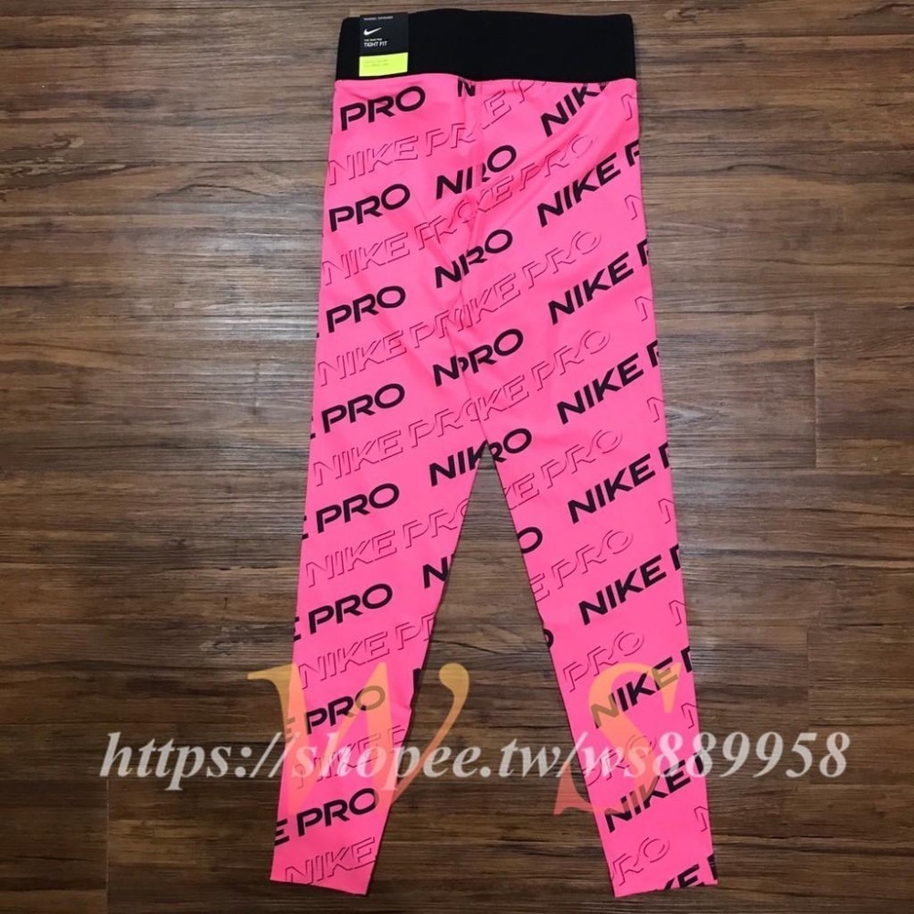 【WS】 NIKE PRO DRY 粉 女款 訓練 緊身褲 內搭褲 運動長褲 CJ3585-679-細節圖6