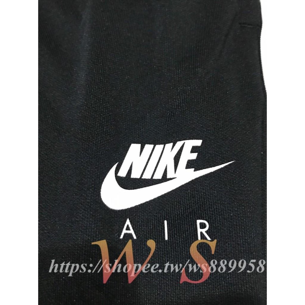 【WS】NIKE NSW BOYS AIR TRACK SUIT Fleece 黑白 百搭 棉褲 BV3603-010-細節圖6