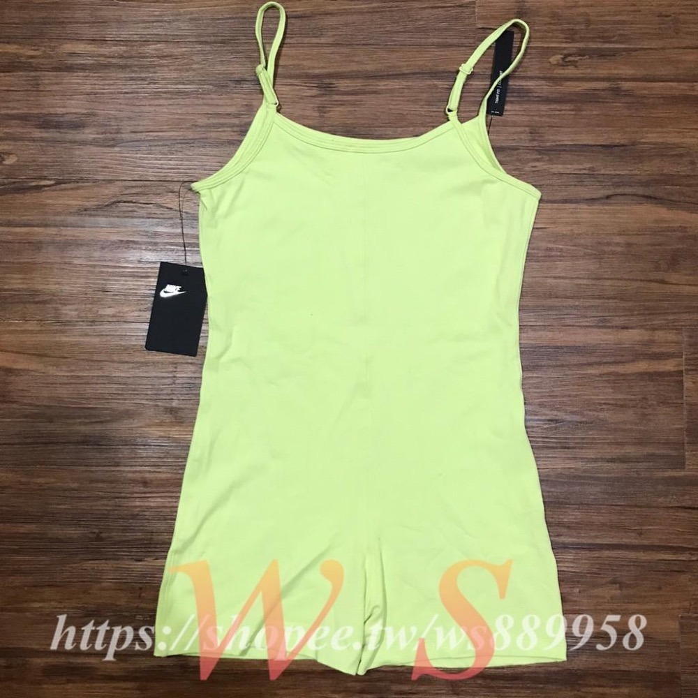 【WS】NIKE AS W NSW 螢光 女款 運動 休閒 細肩帶 連身套裝 CT4834-367-細節圖3