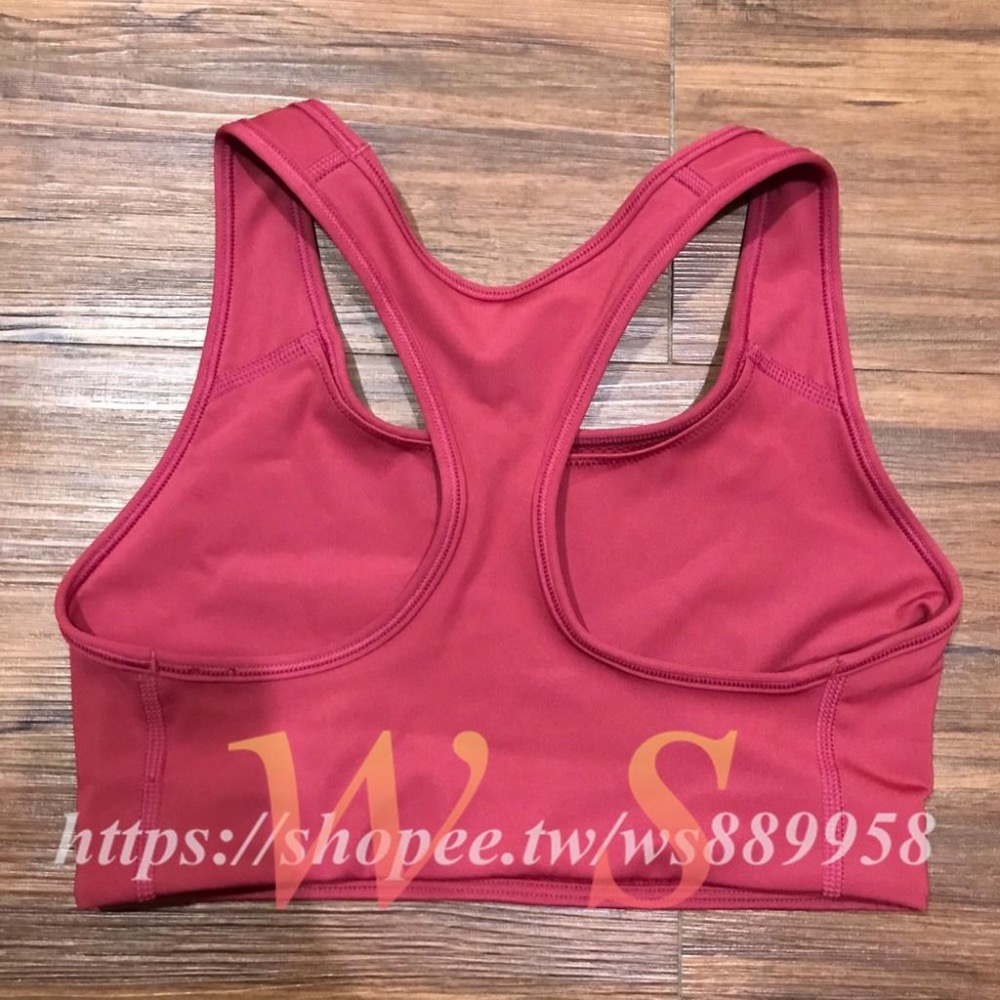 【WS】NIKE SWOOSH BRA 女款 瑜伽背心 健身 跑步 中度支撐型 運動內衣 紅 BV3637-616-細節圖2