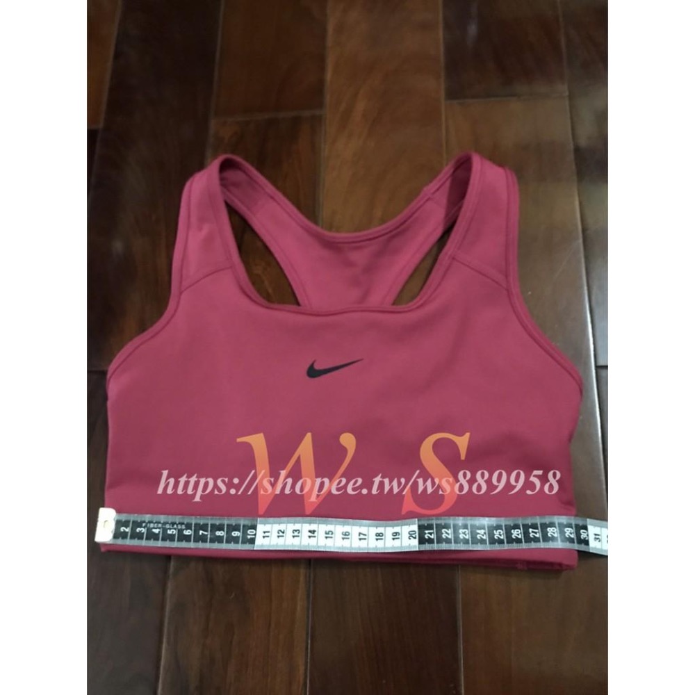 【WS】NIKE SWOOSH BRA 女款 瑜伽背心 健身 跑步 中度支撐型 運動內衣 紅 BV3637-616-細節圖3