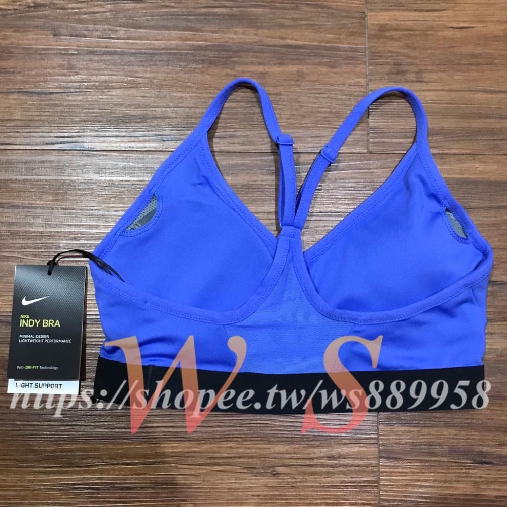 【WS】NIKE INDY BRA DRY 紫 女款 輕度支撐 訓練 運動內衣 878615-500-細節圖3