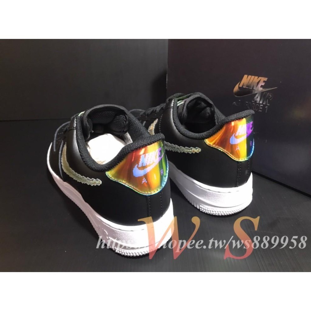【WS】NIKE AIR FORCE 1 07 LV8 AF1 雷射 黑白 像素 復古 休閒鞋 CV1699-002-細節圖4