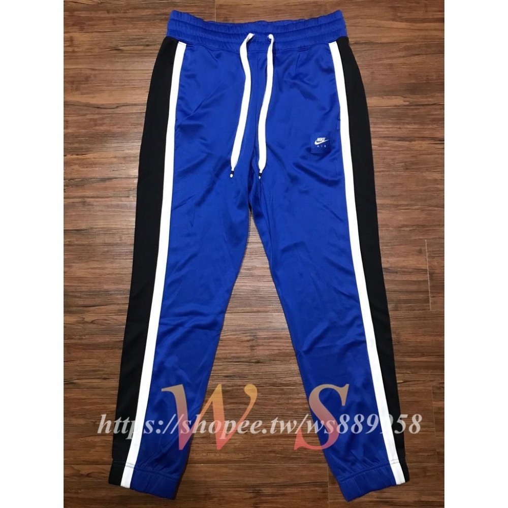 【WS】NIKE NSW AIR PANT 滑面 縮口褲 運動長褲 男款 藍 BV5152-480-細節圖3