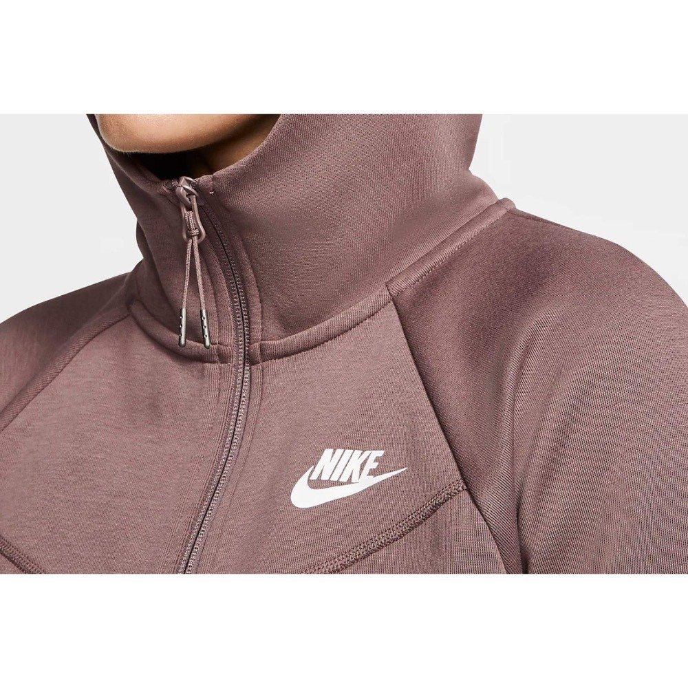 【WS】NIKE NSW TCH FLC WR HOODIE FZ 連帽外套 修身 女 BV3456-291-細節圖2