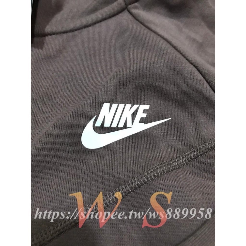 【WS】NIKE NSW TCH FLC WR HOODIE FZ 連帽外套 修身 女 BV3456-291-細節圖7