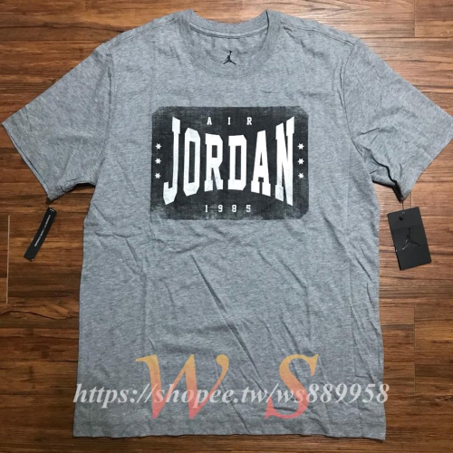 【WS】NIKE M JMTC TEE JORDAN BRNDMK 短袖T恤 灰色 AT0559-091