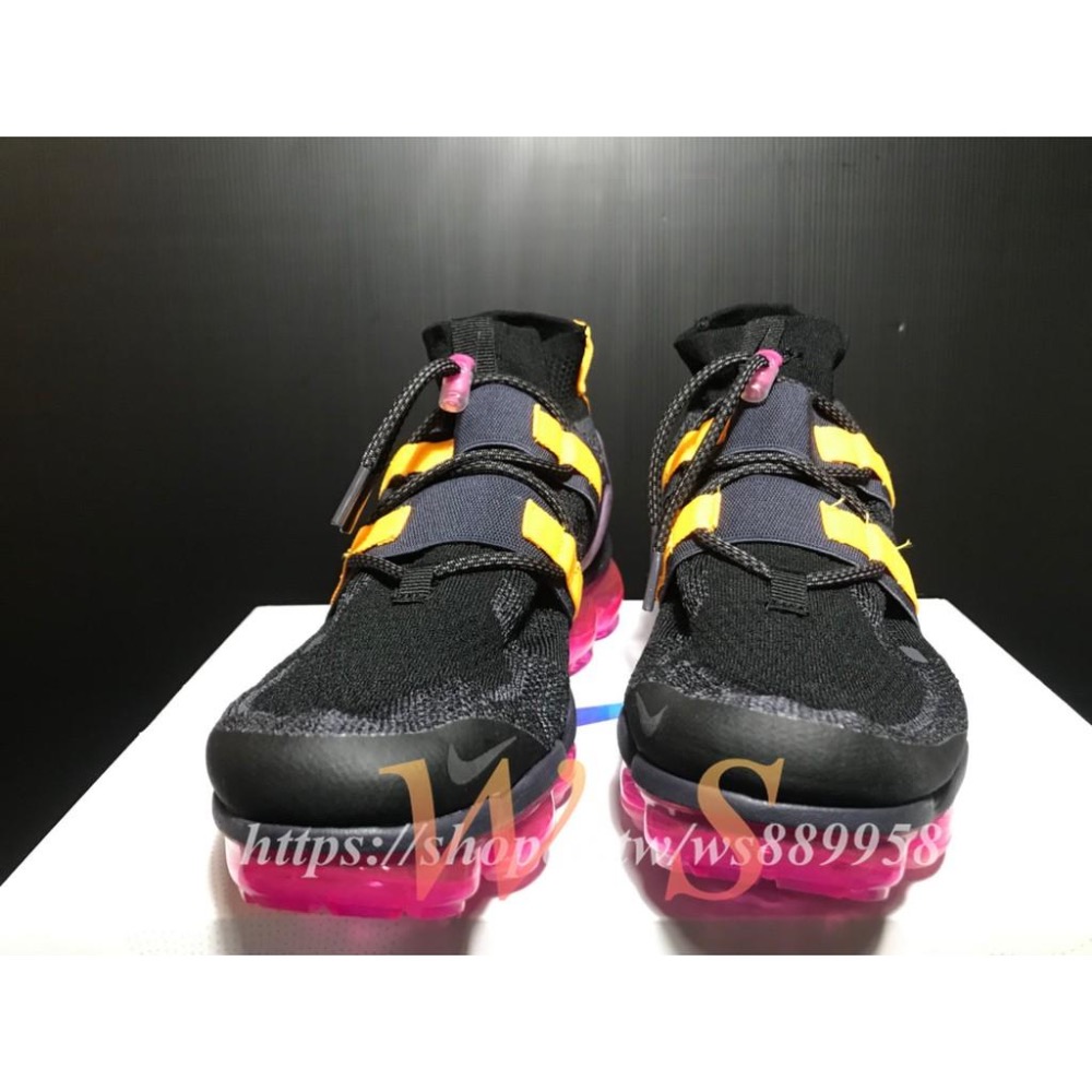 【WS】NIKE AIR Vapormax Flyknit Utility 全氣墊 黑紫 跑步鞋 AH6834-006-細節圖2