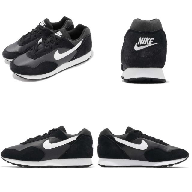 【WS】NIKE WMNS Outburst Trainers 女 復古鞋 休閒鞋 黑白 AO1069-001-細節圖5