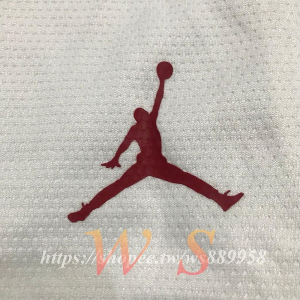 【WS】NIKE JORDAN RISE SHORTS 喬丹 飛人 全白 黑字 籃球 短褲 888377-100-細節圖4