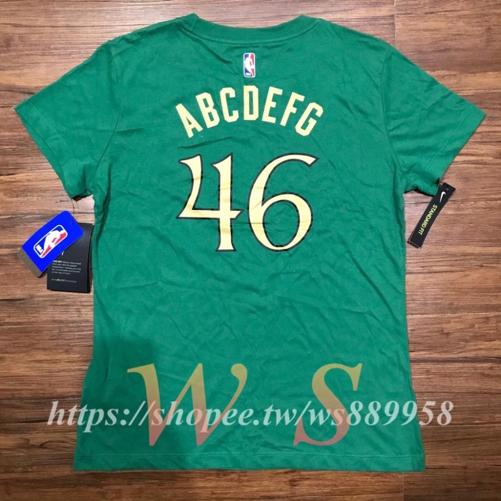 【WS】NIKE W NBA CELTICS 波士頓 塞爾提克 復古運動 短T 女款 BV9847-312-細節圖3