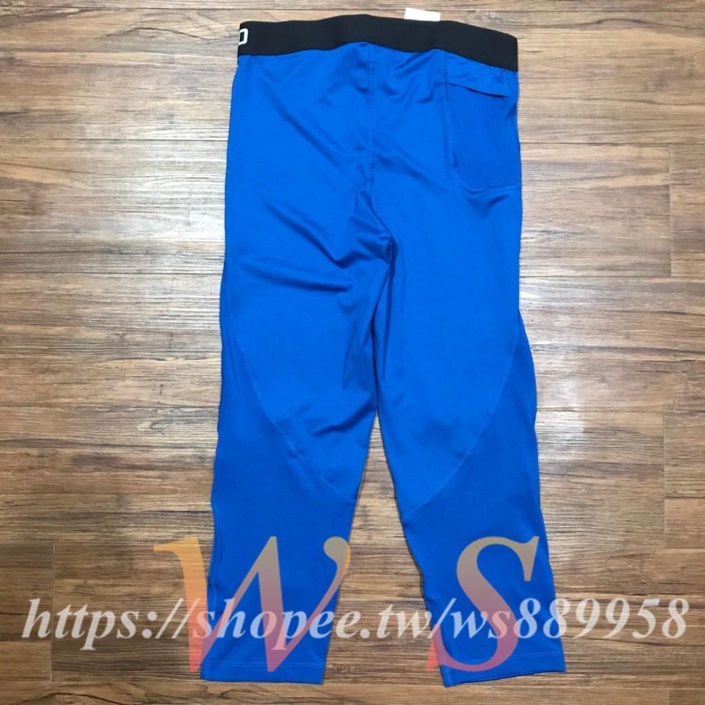 【WS】NIKE PRO HYPERCOOL 女款 藍色 緊身褲 運動褲 訓練褲 瑜珈褲 898073-433-細節圖2