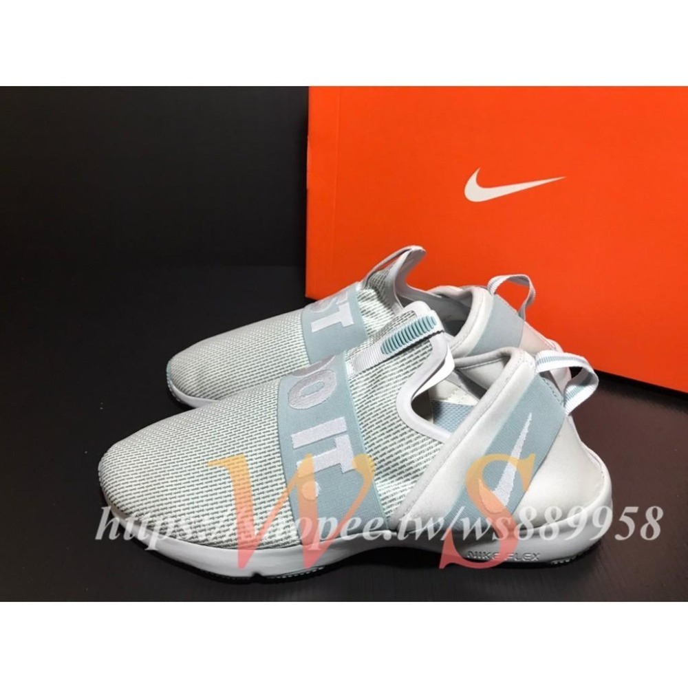 【WS】NIKE FLEX MOTION TRAINER EP 湖水綠 女款 訓練 慢跑 跑步鞋 AJ5905-100-細節圖2