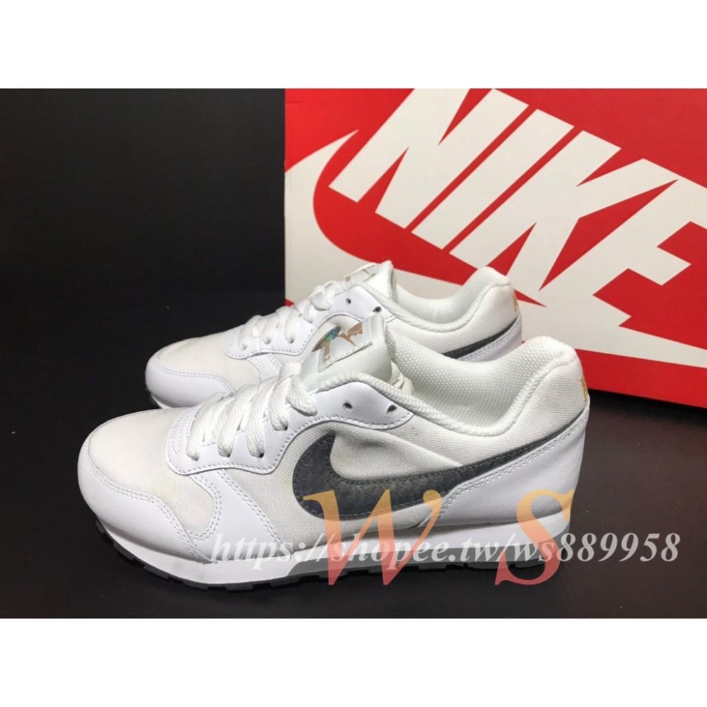 【WS】NIKE STAR RUNNER 2 (GS) 白 童鞋 跑步鞋 休閒 運動鞋 CQ4014-100-細節圖2