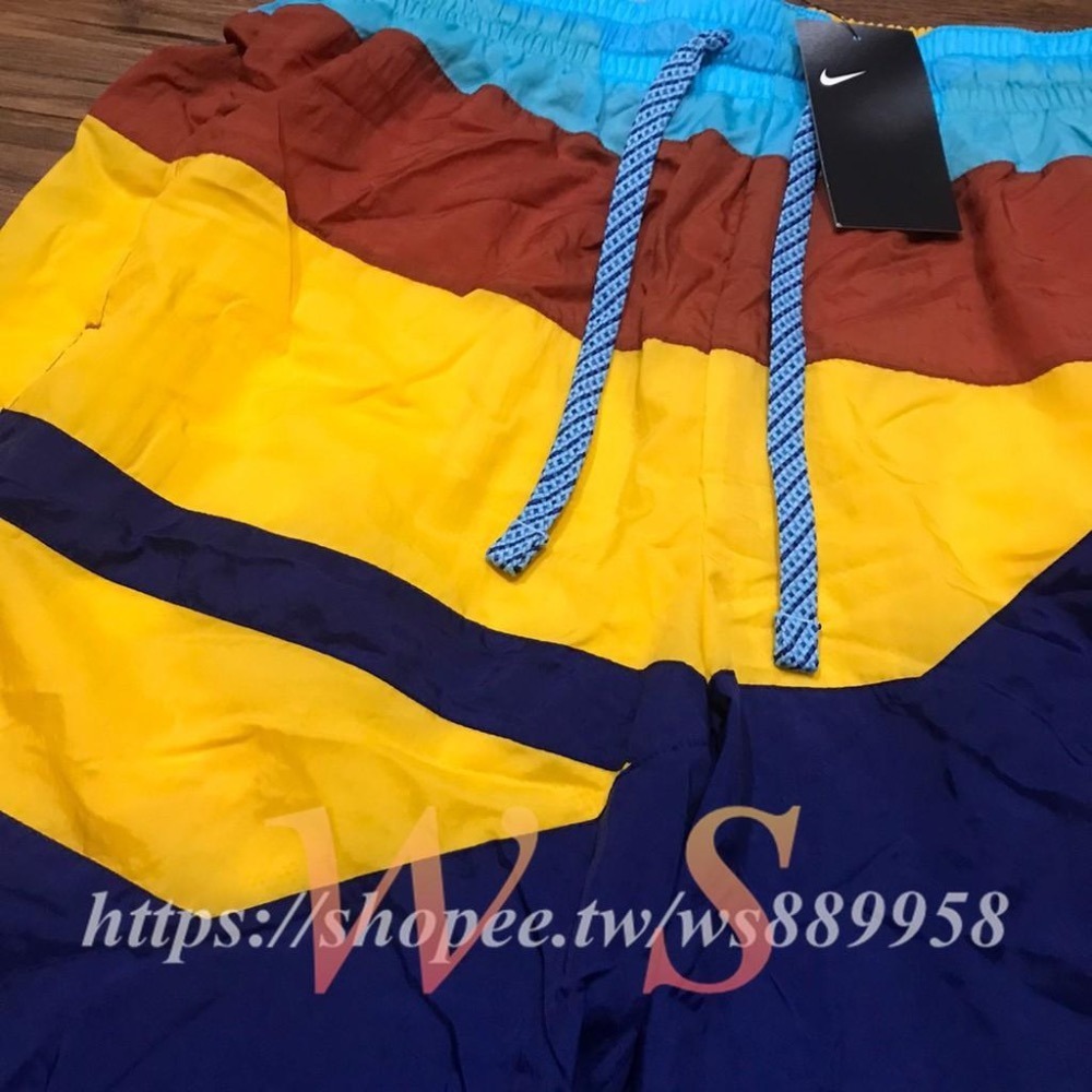 【WS】NIKE M NK FLIGHT SHORT 男款 拼接 撞色 運動 休閒 籃球褲 短褲 BV9413-492-細節圖7