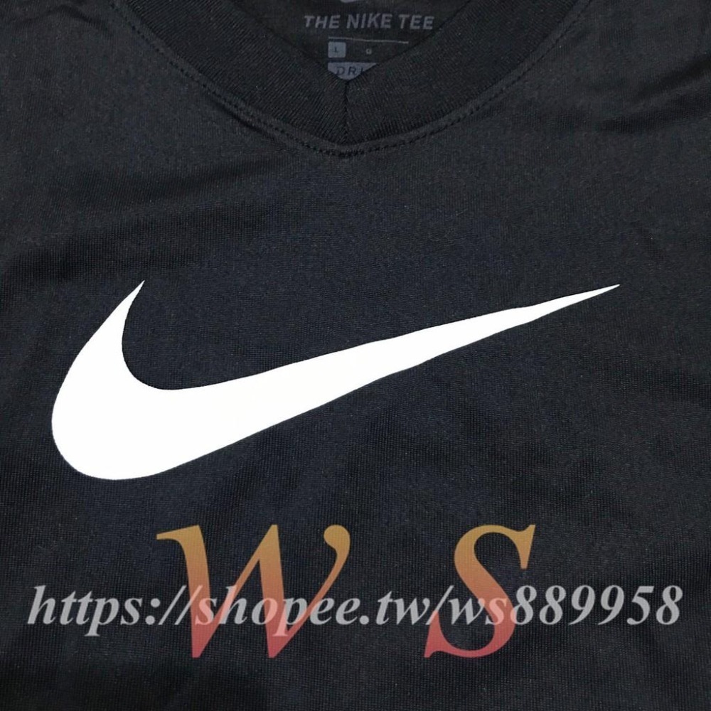 【WS】NIKE G NK TOP SS INSTACOOL 童裝 短袖訓練上衣 黑 快乾 排汗 AR5039-010-細節圖6