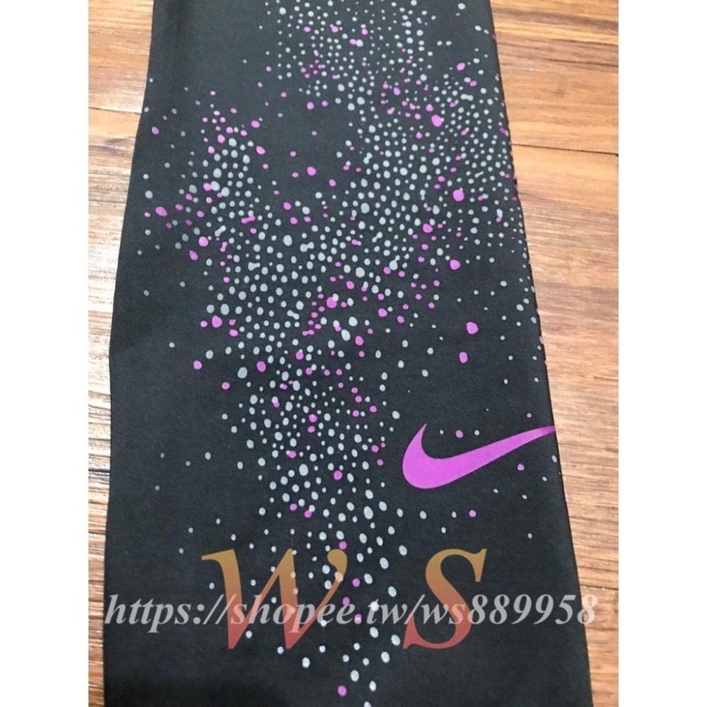 【WS】NIKE TRAINING 訓練 緊身褲 內搭褲 女裝 黑白 BV4716-010-細節圖10