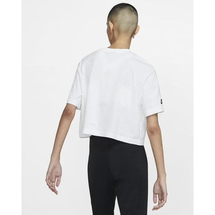 【WS】NIKE W FLAG GRAPHIC CROP 女款 白 萬國旗 休閒短T 運動 CJ3224-100-細節圖2