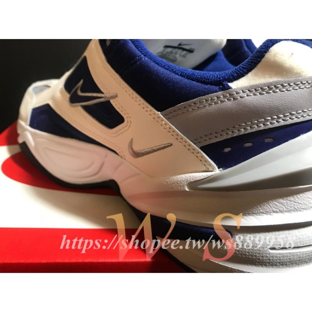 【WS】 NIKE M2K TEKNO 米白 黑藍 老爹鞋 休閒男鞋 AV4789-103-細節圖4