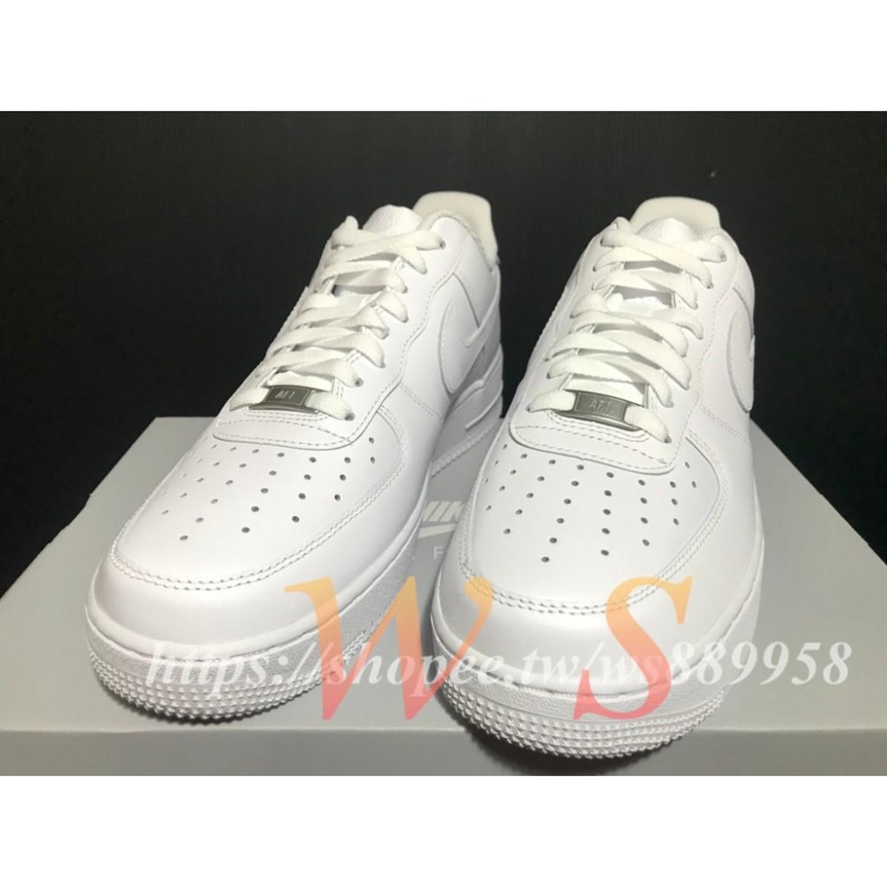 【WS】NIKE AIR FORCE 1 ＇07 鐵牌 白Force 男女 CW2288-111 DD8959-100-細節圖2