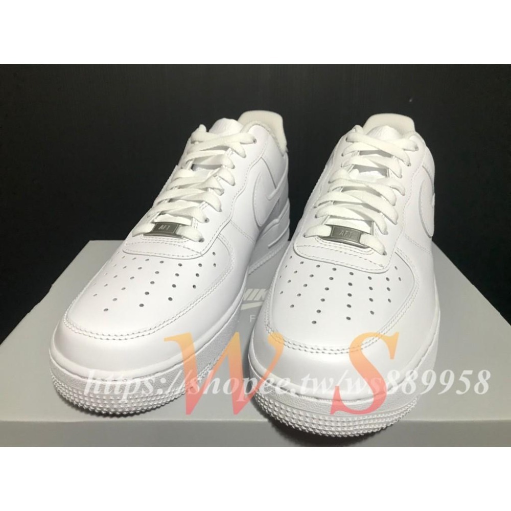 【WS】NIKE AIR FORCE 1 ＇07 鐵牌 白Force 男女 CW2288-111-細節圖2