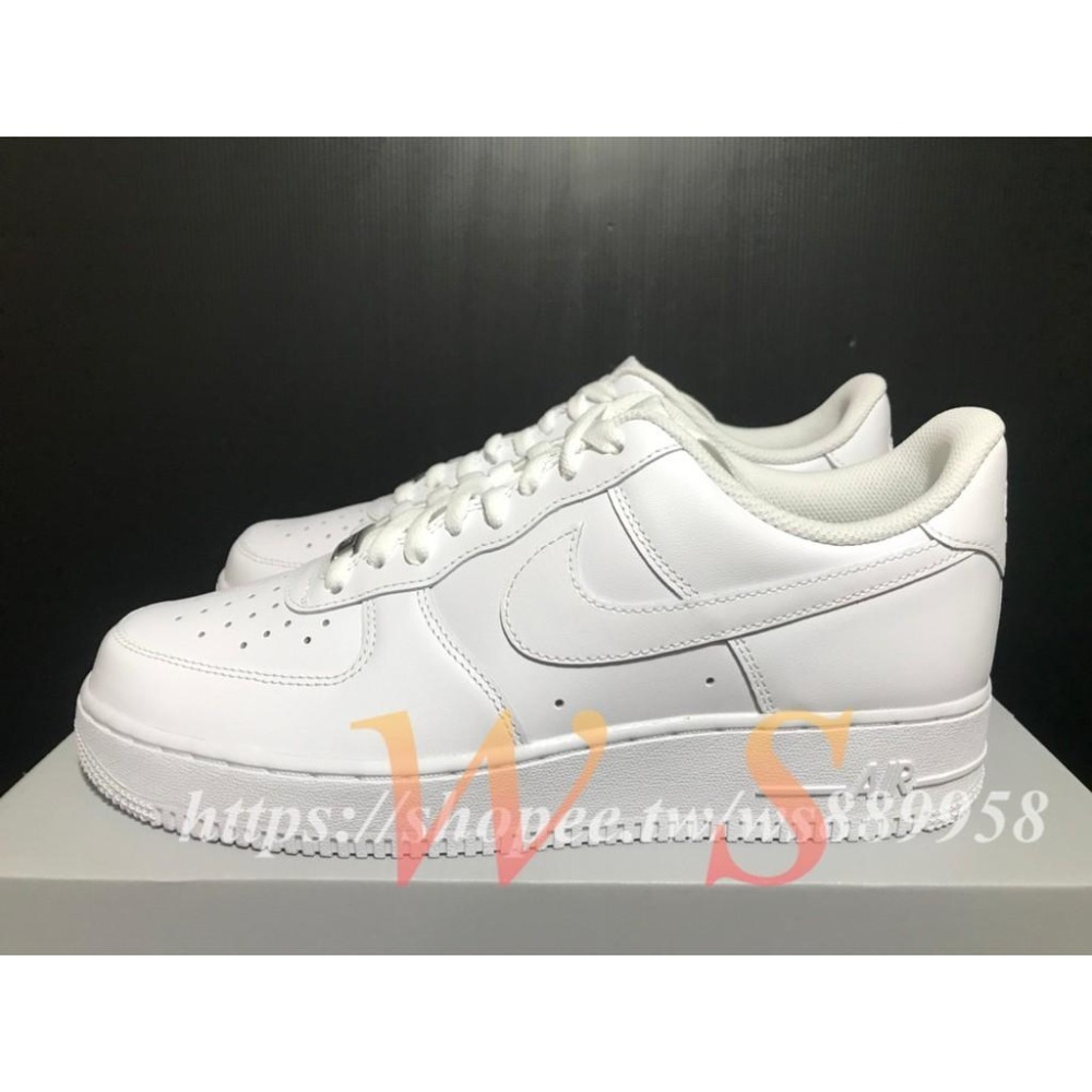 【WS】NIKE AIR FORCE 1 ＇07 鐵牌 白Force 男女 CW2288-111-細節圖3