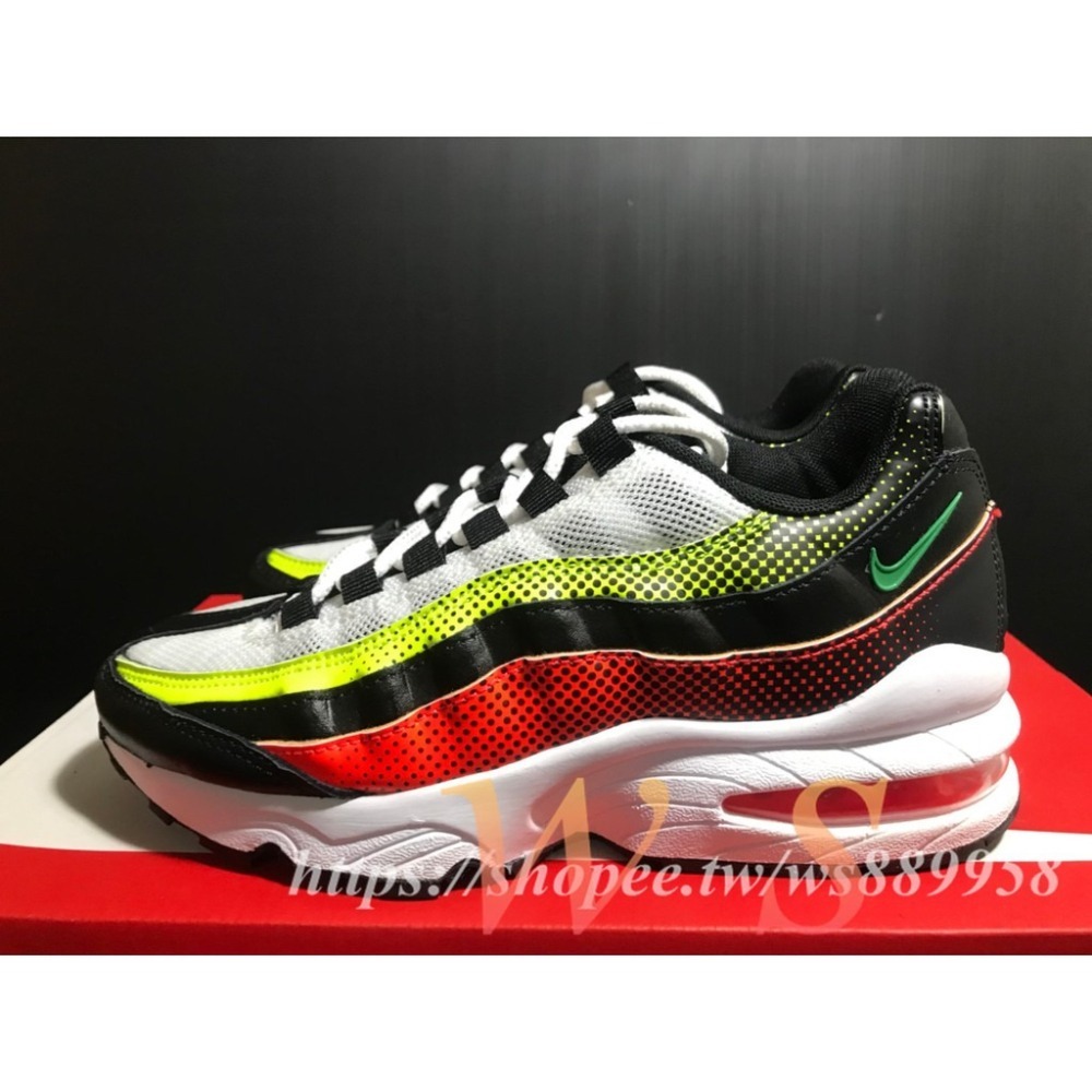 【WS】 NIKE AIR MAX 95 RF (GS) 炫彩 童鞋 氣墊 跑步 增高鞋 AV5138-001-細節圖2