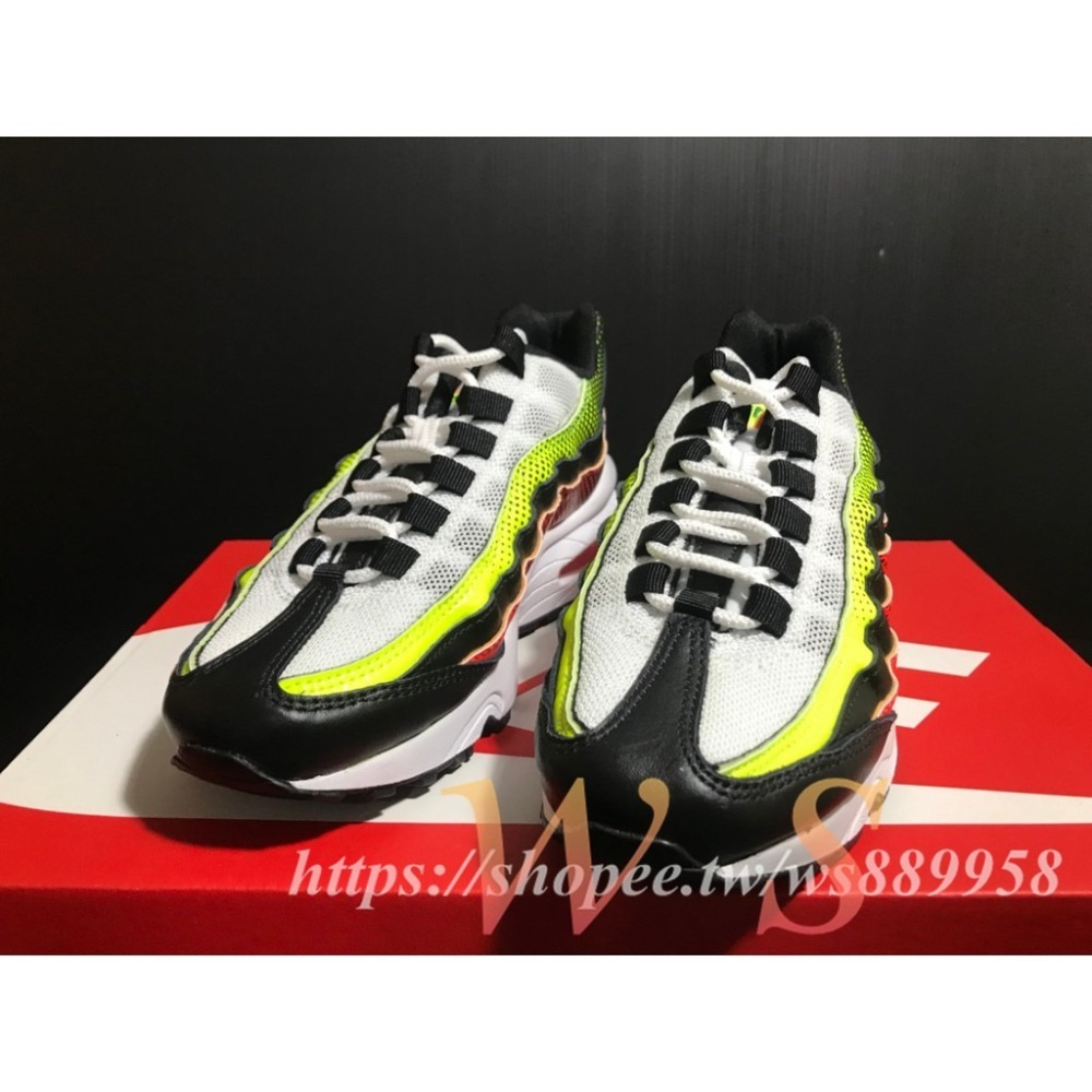 【WS】 NIKE AIR MAX 95 RF (GS) 炫彩 童鞋 氣墊 跑步 增高鞋 AV5138-001-細節圖3