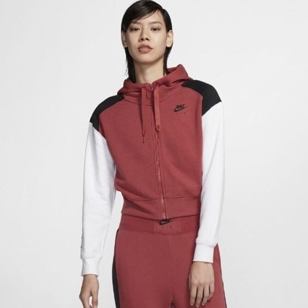 【WS】NIKE AIR HOODIE 女款 拼色 運動 休閒 連帽 外套 BV4772-661-細節圖2