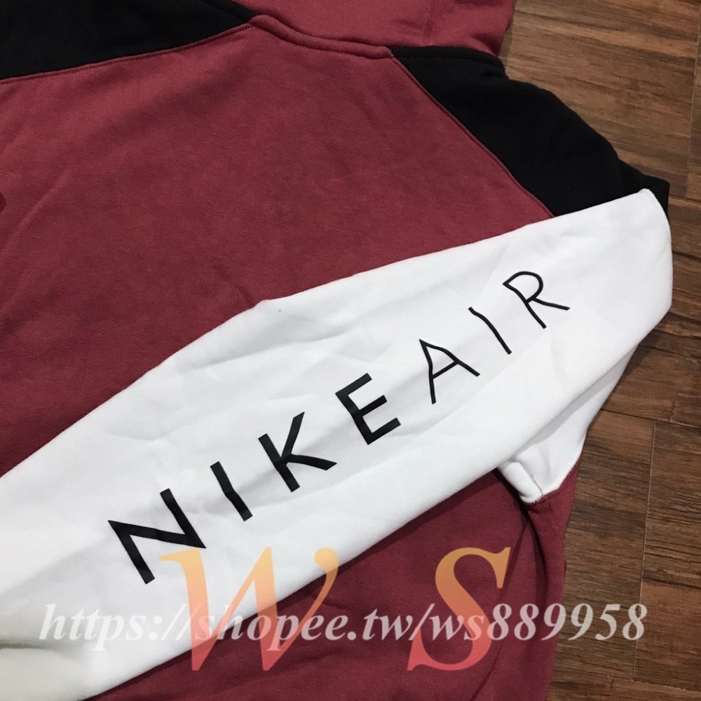 【WS】NIKE AIR HOODIE 女款 拼色 運動 休閒 連帽 外套 BV4772-661-細節圖7