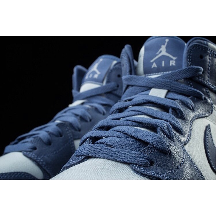 【WS】NIKE AIR JORDAN 1 RETRO HIGH GG 藍 AJ女鞋 332148-407 US3.5Y-細節圖9