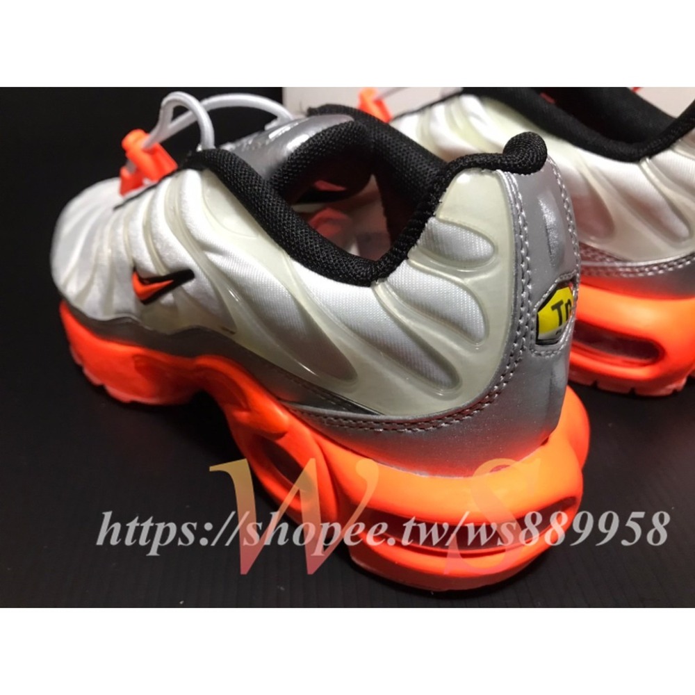 【WS】NIKE AIR MAX PLUS TXT TN (GS) 童鞋 復古 氣墊 休閒鞋 BQ8438-100-細節圖4