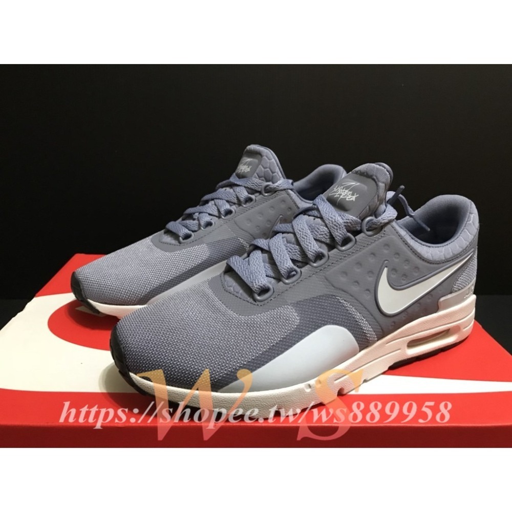 【WS】NIKE AIR MAX ZERO QS 857661-402 女 輕量 氣墊跑鞋-細節圖2