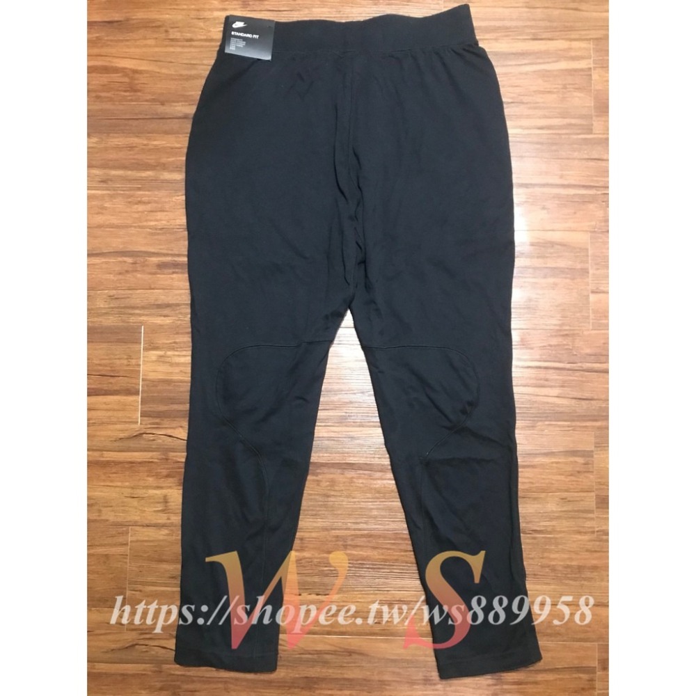 【WS】NIKE AIR PIVOT V3 PANTS 黑色 棉褲 縮口長褲 抽繩 鞋扣 834105-010-細節圖2