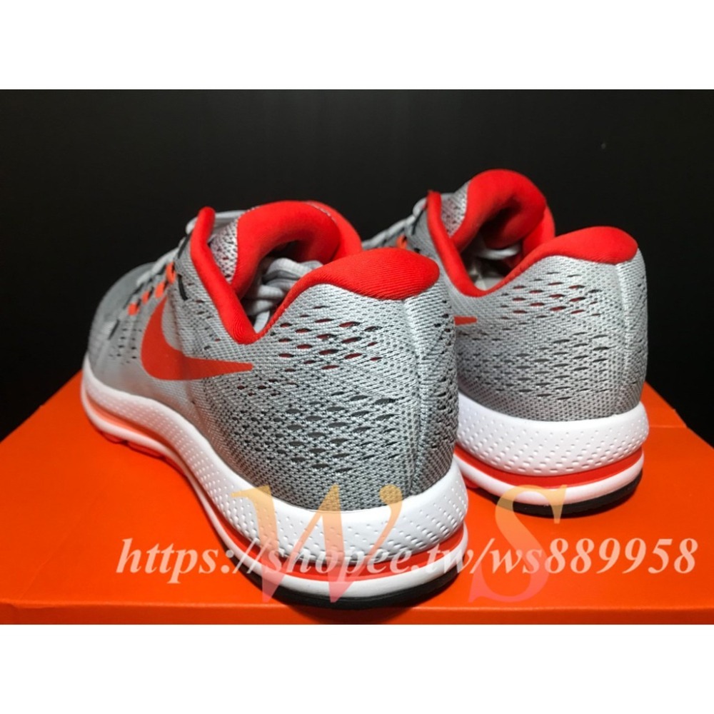 【WS】NIKE Air Zoom Vomero 12 TB 灰橘 跑步鞋 887026-081-細節圖3