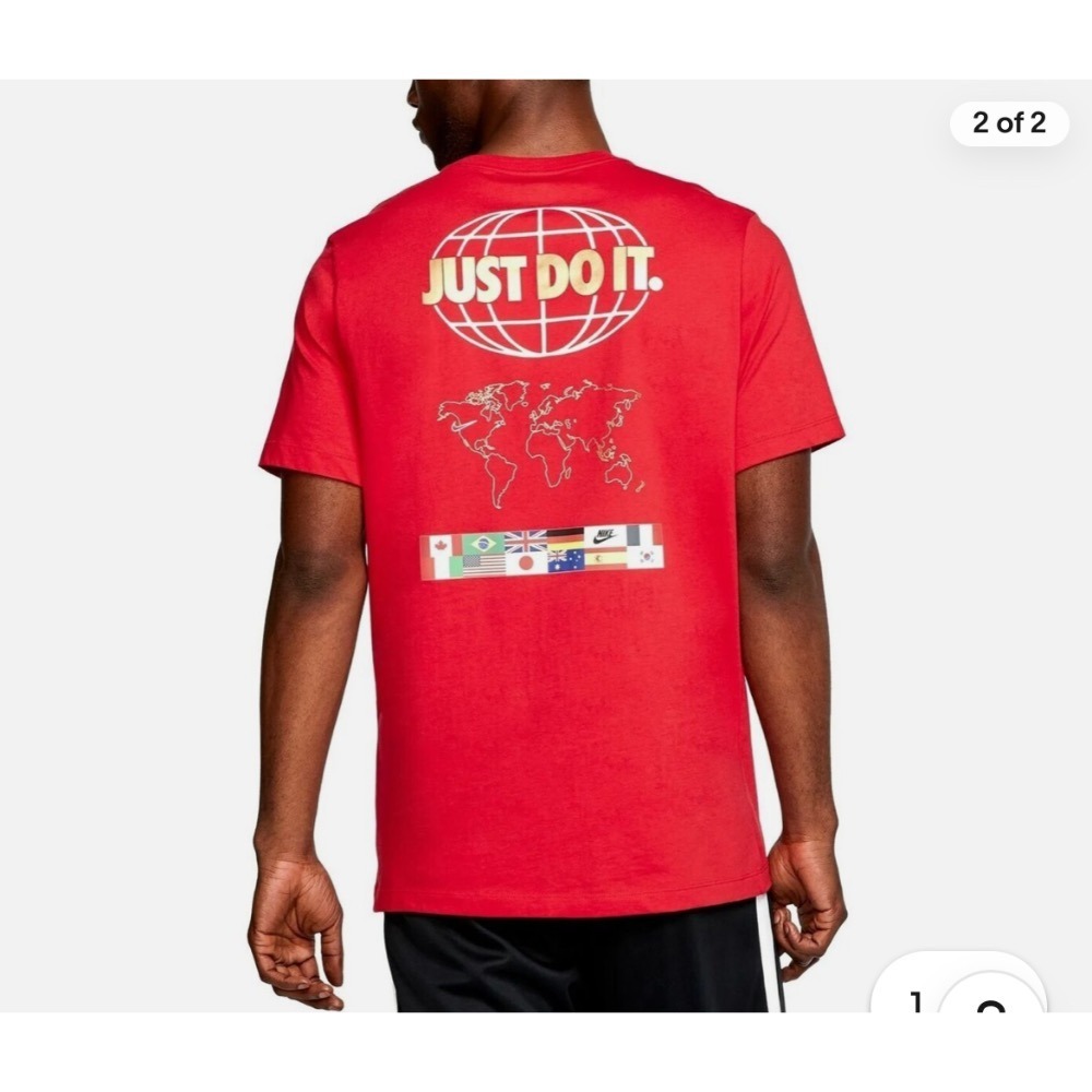 【WS】NIKE AS M NSW JDI 紅 男款 運動 休閒 短袖 短T CT6554-657-細節圖2