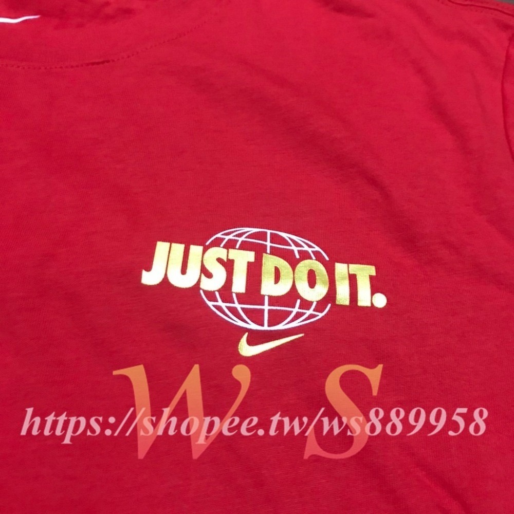 【WS】NIKE AS M NSW JDI 紅 男款 運動 休閒 短袖 短T CT6554-657-細節圖5