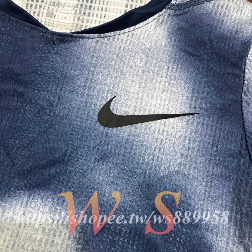 【WS】NIKE B NK TOP SS INSTACOOL 童裝 短袖訓練上衣 藍 快乾 排汗 AQ9576-469-細節圖3