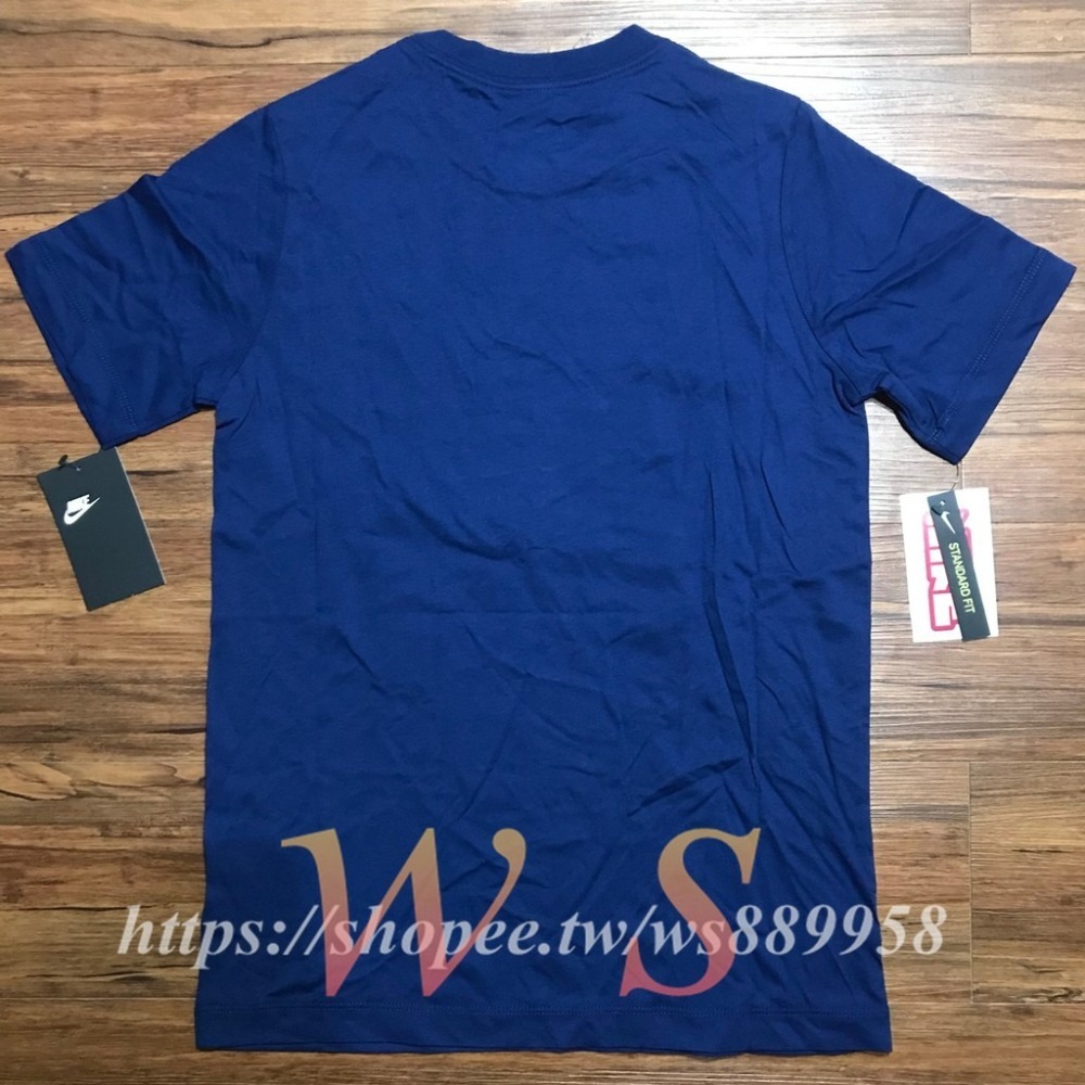 【WS】NIKE BASKETBALL GRAPHIC TEE 男童 卡通 球場 運動 短T 藍 BQ2571-492-細節圖6