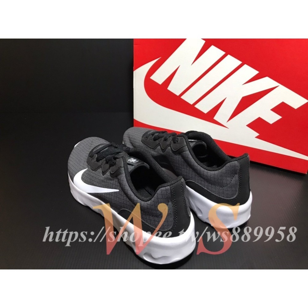 【WS】NIKE EXPLORE STRADA 男款 輕量 慢跑鞋 運動鞋 黑白 CD7093-001-細節圖3