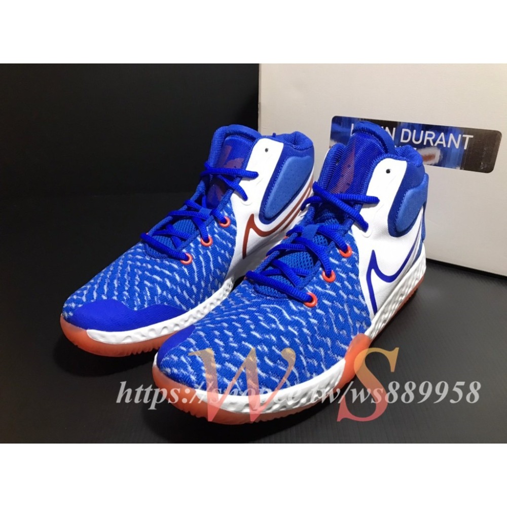 【WS】NIKE KD Trey 5 VIII 男款 藍金 杜蘭特 實戰 緩震 耐磨 籃球鞋 CK2090-401-細節圖2