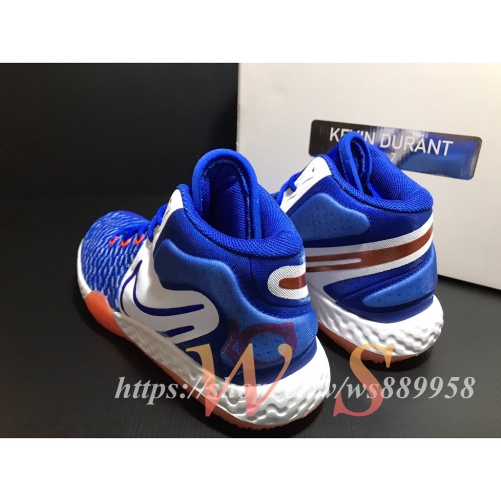 【WS】NIKE KD Trey 5 VIII 男款 藍金 杜蘭特 實戰 緩震 耐磨 籃球鞋 CK2090-401-細節圖3