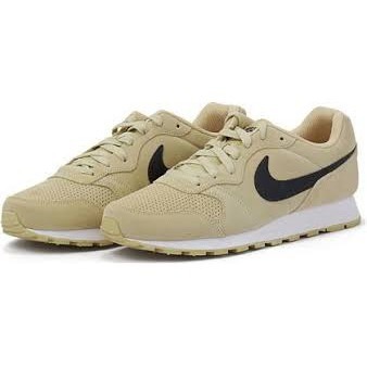 【WS】NIKE MD Runner 2 Suede 男款 米黃 麂皮 復古 慢跑鞋 AQ9211-700-細節圖5