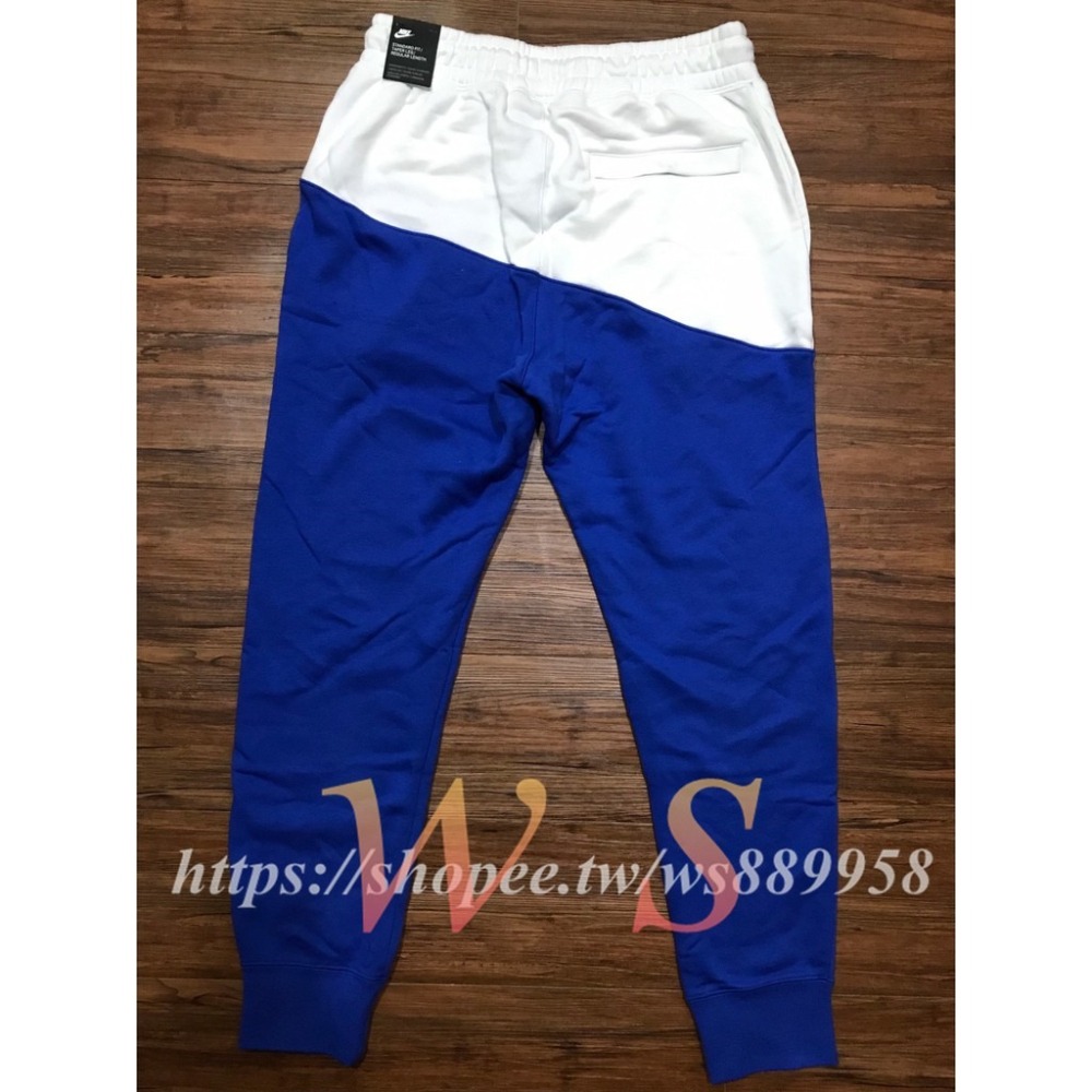 【WS】NIKE NSW Swoosh PANT 大勾 拼接 縮口褲 運動長褲 男款 BV5220-010-細節圖2