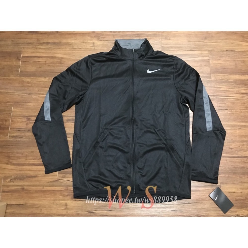 【WS】NIKE TRAINING Jacket Dri-Fit Fleece 連帽立領外套 800182-010 L-細節圖3