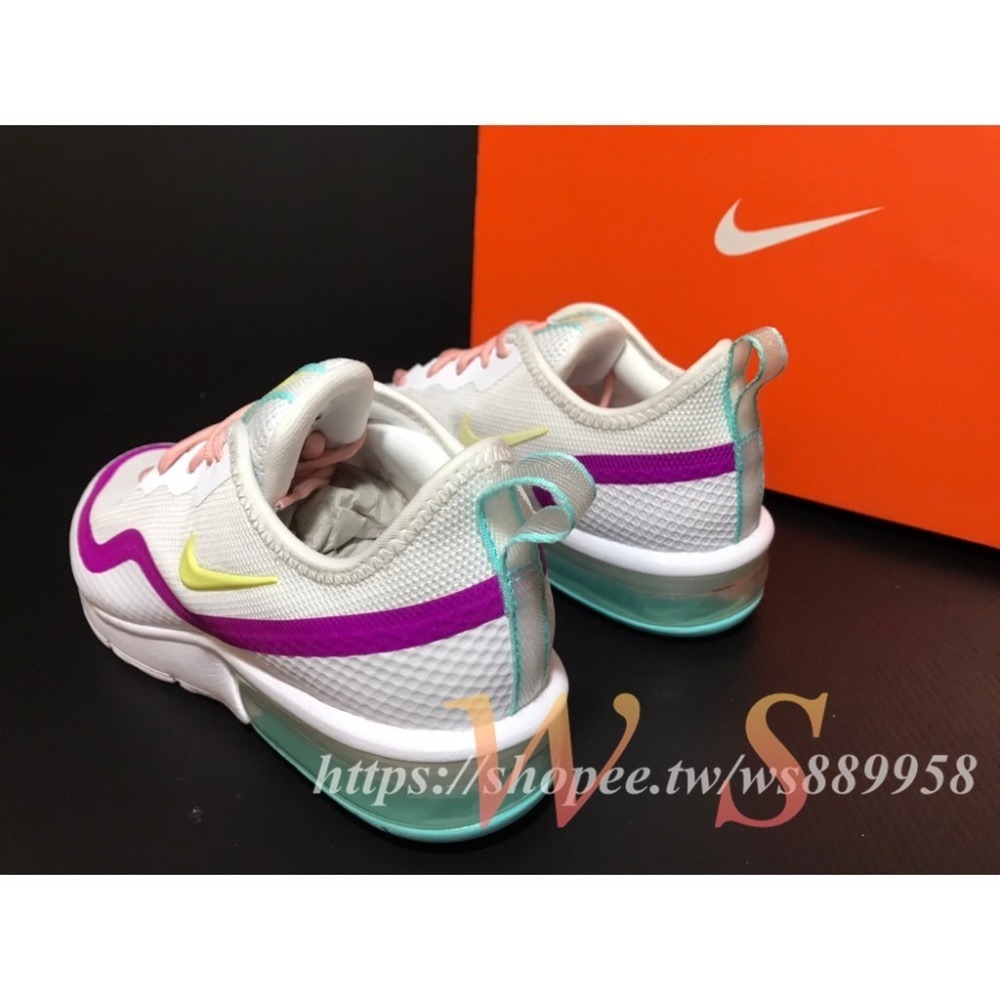 【WS】NIKE W AIR MAX SEQUENT 白紫 氣墊 慢跑鞋 BQ8824-103-細節圖3