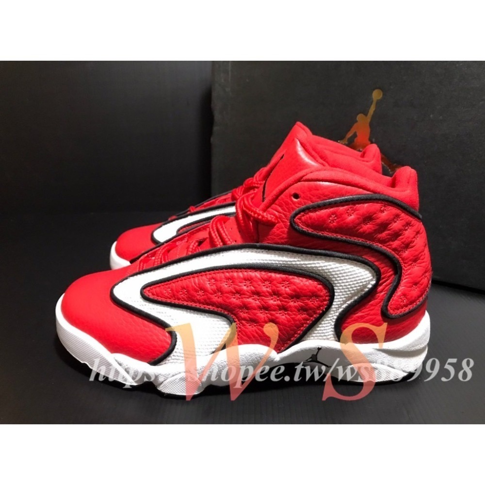 【WS】NIKE Wmns AIR JORDAN OG 白紅 女鞋 籃球鞋 皮革 運動鞋 133000-600-細節圖2