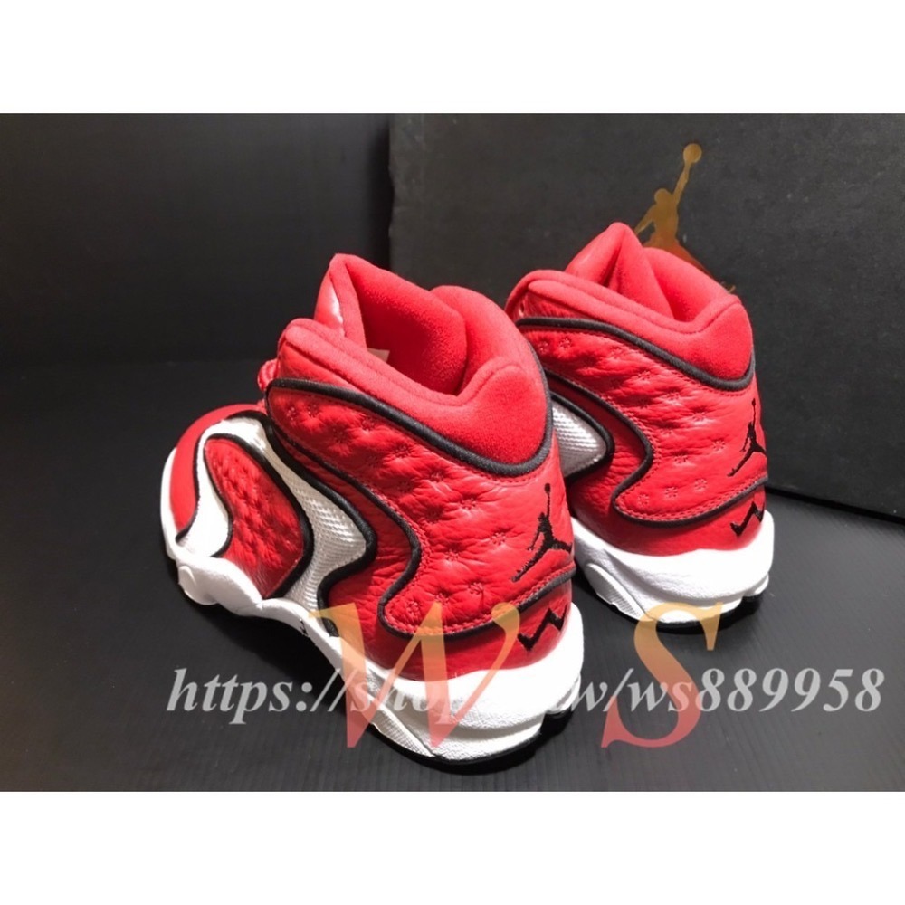 【WS】NIKE Wmns AIR JORDAN OG 白紅 女鞋 籃球鞋 皮革 運動鞋 133000-600-細節圖3